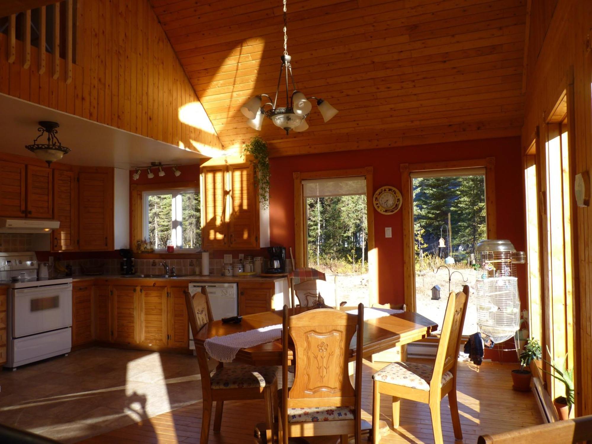 Gite De La Riviere Bed & Breakfast Chibougamau Exterior photo