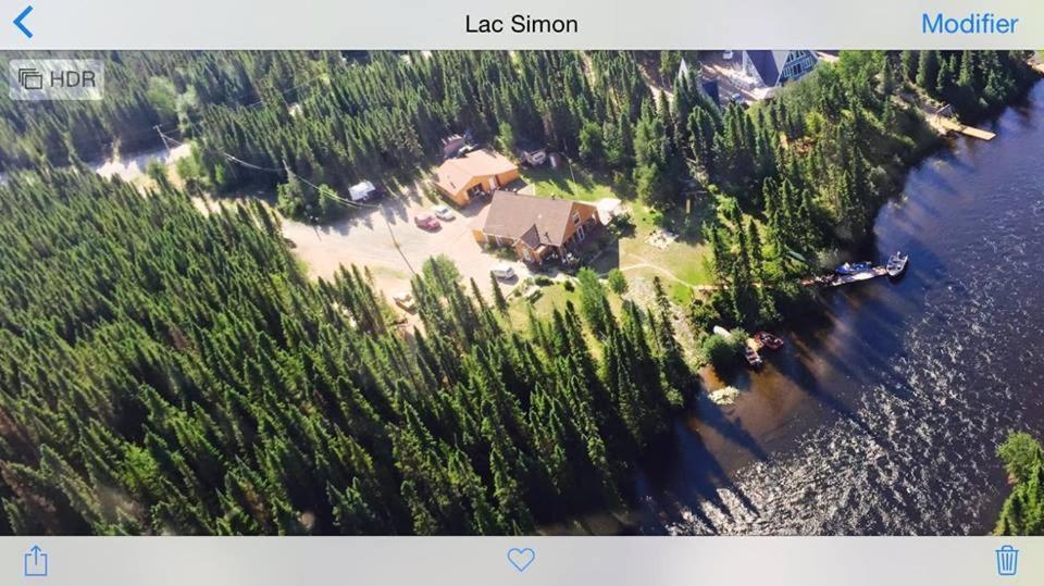 Gite De La Riviere Bed & Breakfast Chibougamau Exterior photo